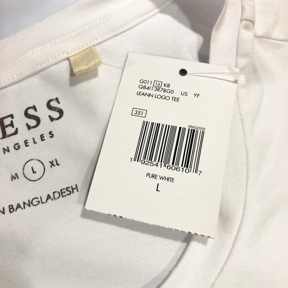 ♦️1 Left♦️Guess-Los Angeles Women Athletic Short Sleeve-Measurements in Pics - Picture 10 of 14